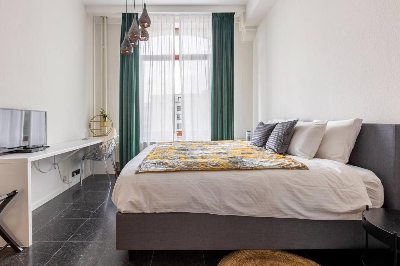 Riverview Studio In Historical Heart Of אנטוורפן מראה חיצוני תמונה